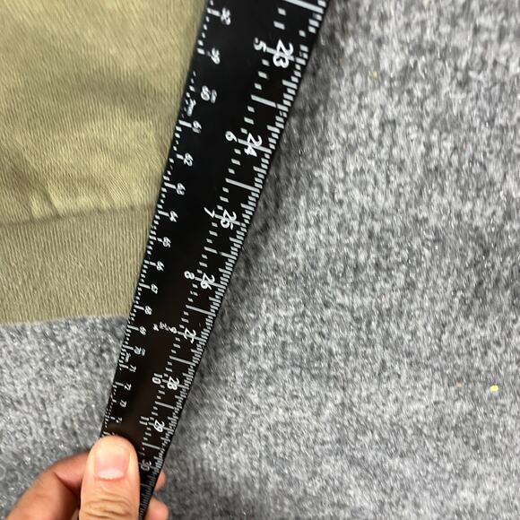 Nike Jogger Sweatpants Boys Size L Olive Colorblock Cuffed Logo Athletic Pants - Picture 4 of 10